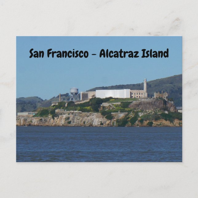 Alcatraz Island – San Francisco Postcard (Front)