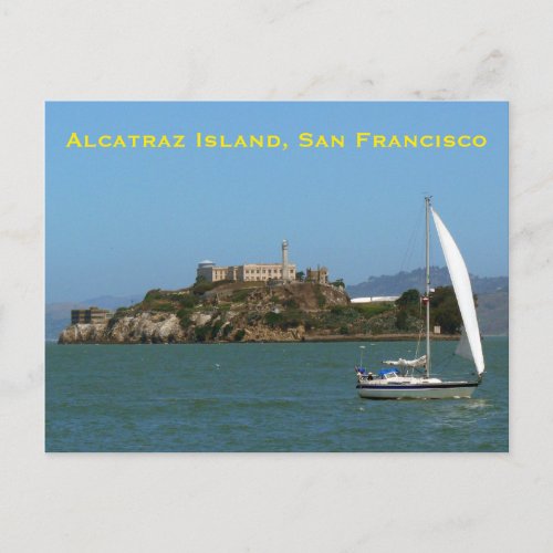 Alcatraz Island San Francisco Postcard