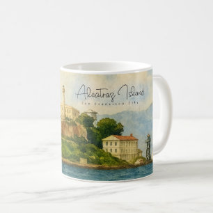 Alcatraz Island – San Francisco Travel Landmark Coffee Mug