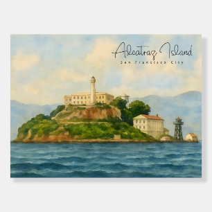Alcatraz Island – San Francisco Travel Landmark Foam Board