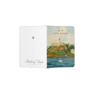 Alcatraz Island – San Francisco Travel Landmark Passport Holder