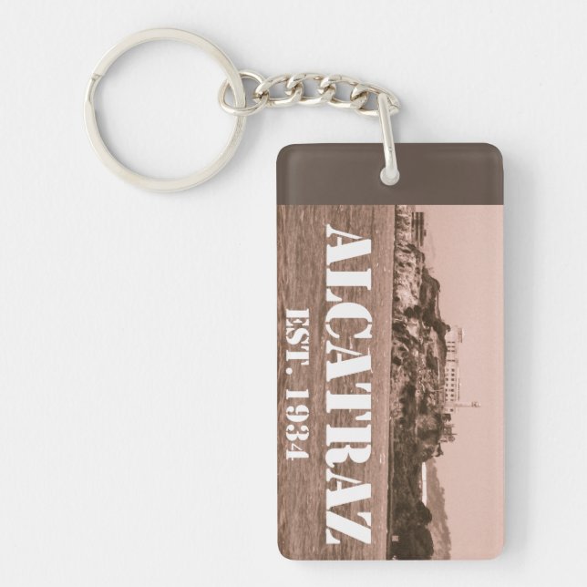 Alcatraz  keychain (Front)