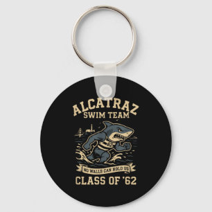 Alcatraz Penitentiary Swim Team  Keychain