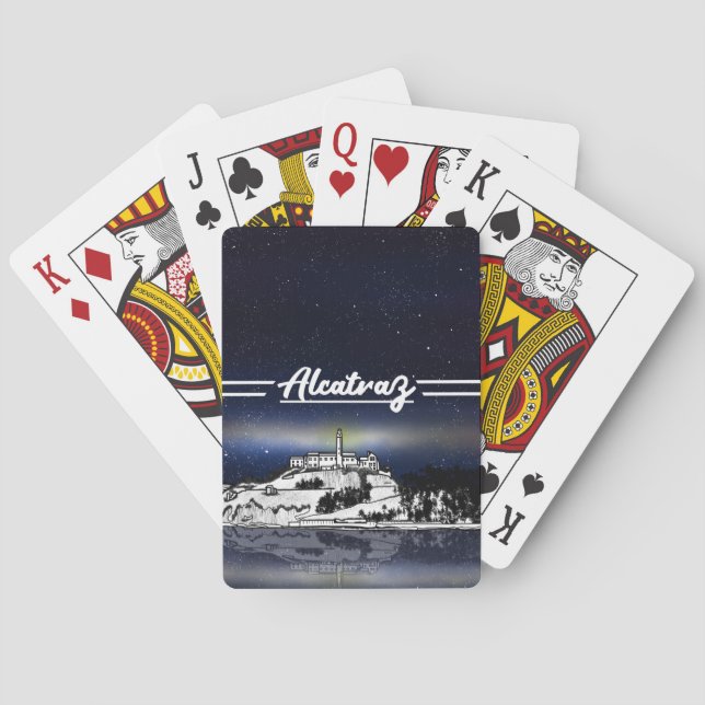 ALCATRAZ POKER CARDS (Back)