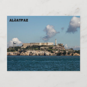 alcatraz postcard