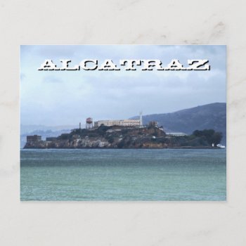 Alcatraz Postcard by Bro_Jones at Zazzle