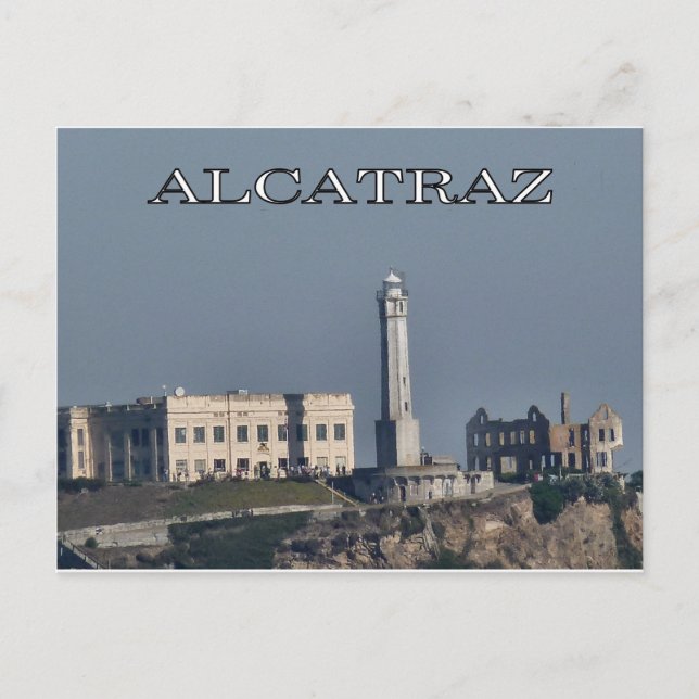 Alcatraz Postcard (Front)