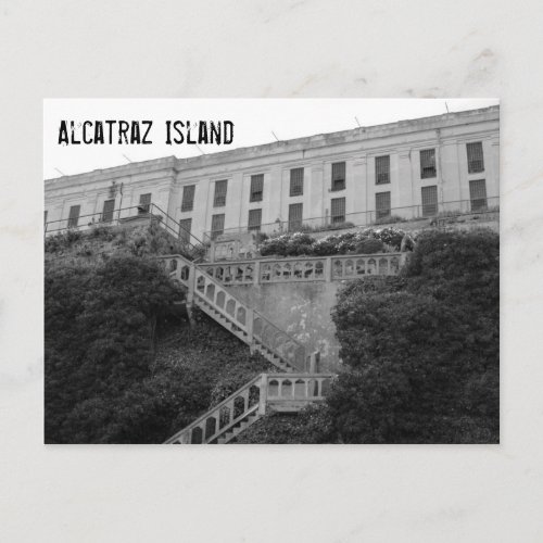 Alcatraz Prison Postcard