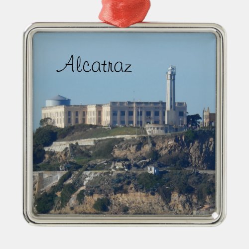 Alcatraz_ San Francisco Metal Ornament