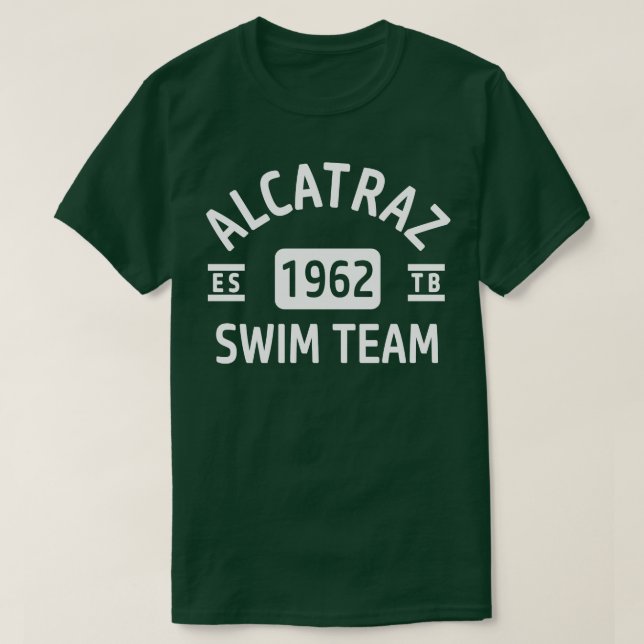 Alcatraz Swim Team 2 T-Shirt (Design Front)