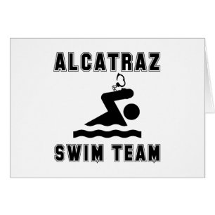 Alcatraz Swim Team Cards