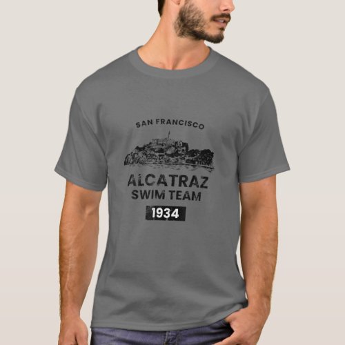 Alcatraz Swim Team T_Shirt