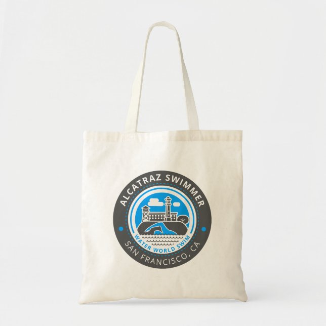 Alcatraz Swimmer tote (more sizes!) Bag (Front)