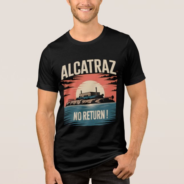 Alcatraz. Tri-Blend Shirt (Front)