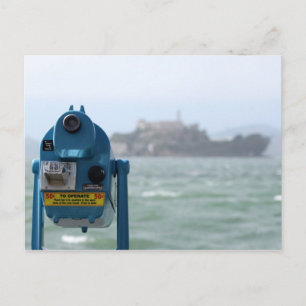 Alcatraz View Postcard