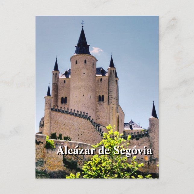 Alcázar de Segovia Postcard (Front)