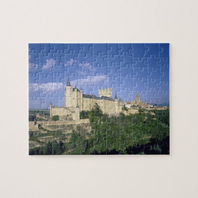 Alcazar, Segovia, Castile Leon, Spain 2 Jigsaw Puzzle (Horizontal)