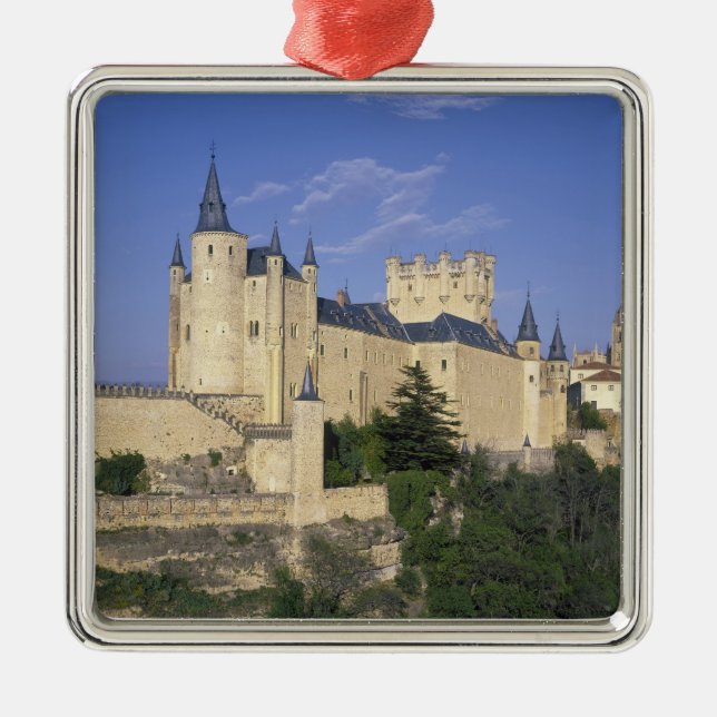 Alcazar, Segovia, Castile Leon, Spain Metal Ornament (Front)