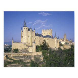 Alcazar, Segovia, Castile Leon, Spain Photo Print