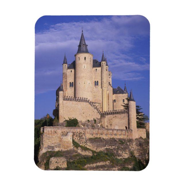 Alcazar, Segovia, Castile Leon, Spain, Unesco Magnet (Vertical)