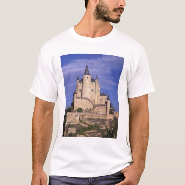 Alcazar, Segovia, Castile Leon, Spain, Unesco T-Shirt (Front)