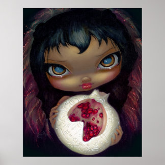 Alchemical Angel 3 ART PRINT pomegranate fairy
