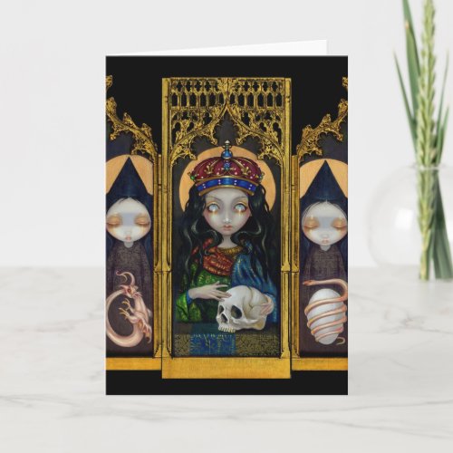 Alchemical Queen Greeting Card