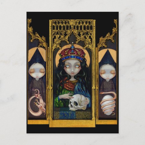 Alchemical Queen Postcard