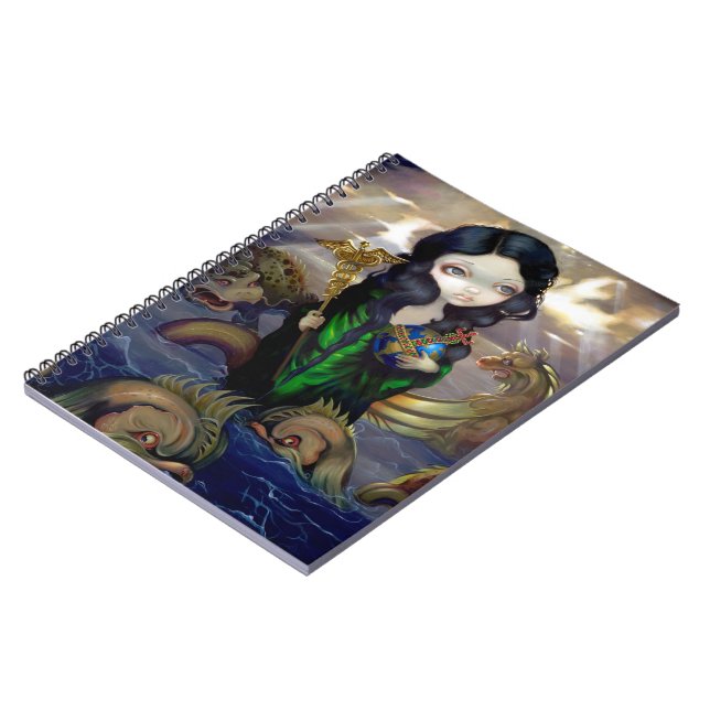"Alchemical Seas" Notebook (Left Side)