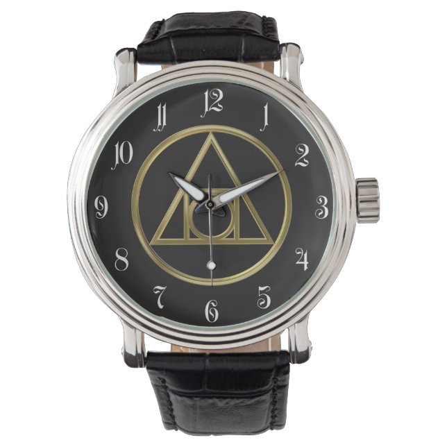 Alchemical symbol watch (Front)