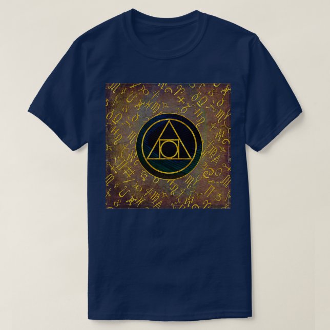 Alchemical Symbols Classic TShirt (Design Front)