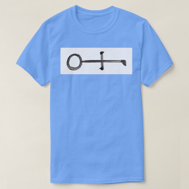 Alchemical Symbols Magnesia T-Shirt (Design Front)