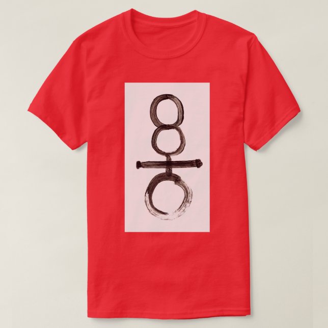 Alchemical Symbols Sediment T-Shirt (Design Front)