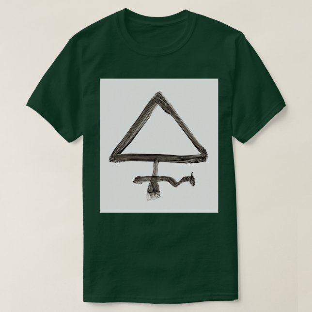 Alchemical Symbols Sulphur One T-Shirt (Design Front)
