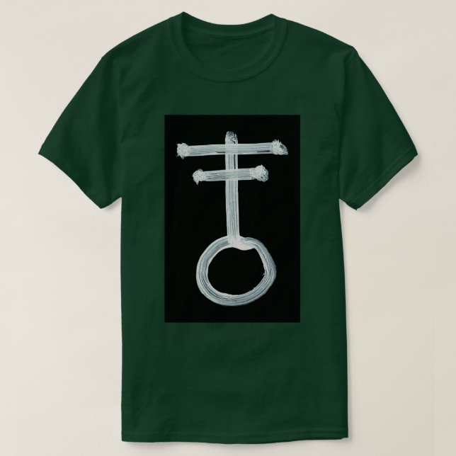 Alchemical Symbols Vitriol Two Inverted T-Shirt (Design Front)