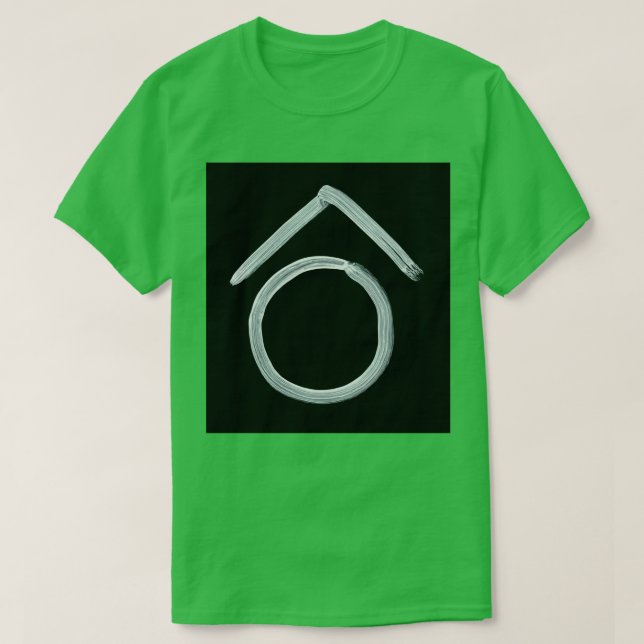 Alchemical Symbols Zinc Five Inverted T-Shirt (Design Front)