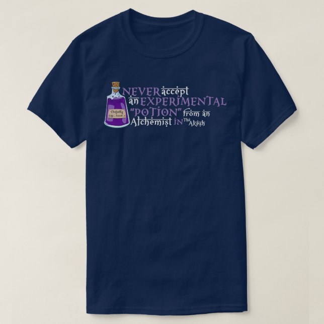 Alchemist Akesh Merchandise T-Shirt (Design Front)