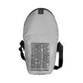 Alchemist Inside (Alchemy Table) Messenger Bag (Back Open)