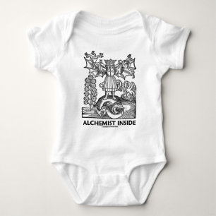 Alchemist Inside (Medieval Alchemy) Baby Bodysuit