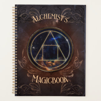 Alchemist magicbook fantasy medieval vintage planner