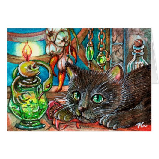 Alchemist's Cat Cards (Front Horizontal)