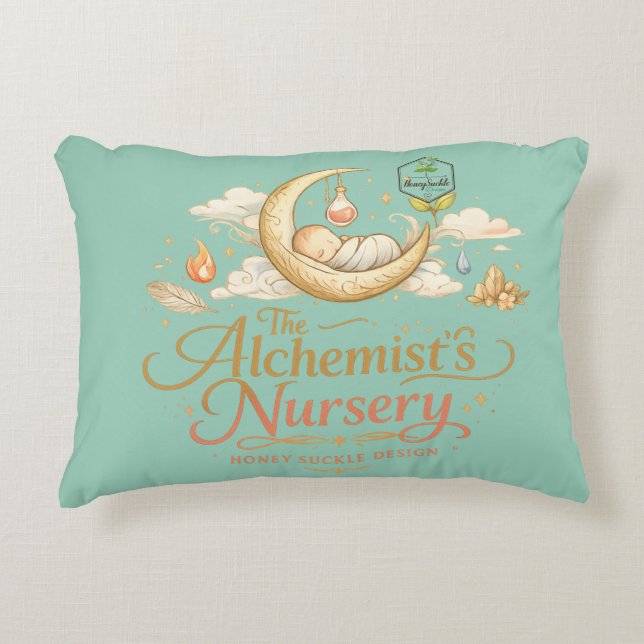 Alchemist's Nursery Accent Pillow (Front)