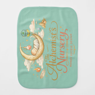 Alchemist's Nursery Baby Burp Cloth