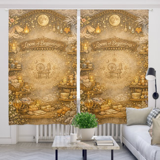 Alchemist's Nursery Blackout Curtains