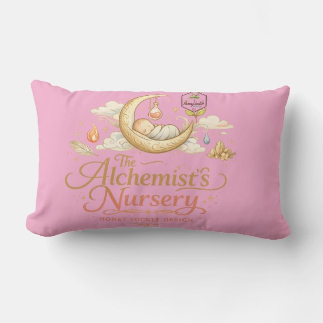 Alchemist's Nursery Lumbar Pillow (Front)