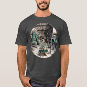 Alchemistx27s Laboratory by Heinrich Khunrath T-Shirt