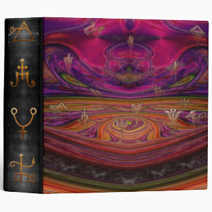Alchemy Abstract 3 Ring Binder