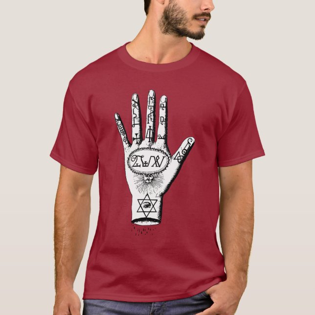 Alchemy and Palmistry I T-Shirt (Front)