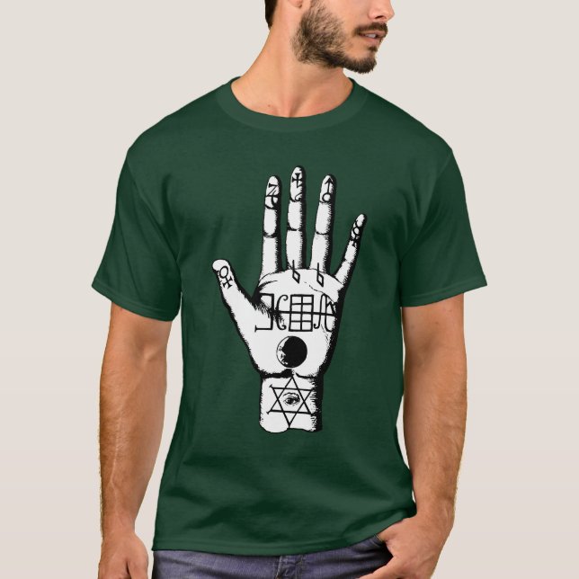 Alchemy and Palmistry II T-Shirt (Front)