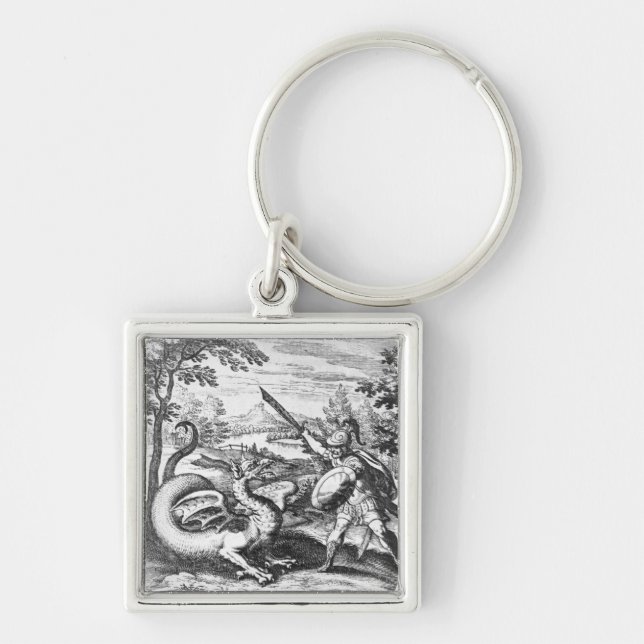 Alchemy Dragon Keychain (Front)